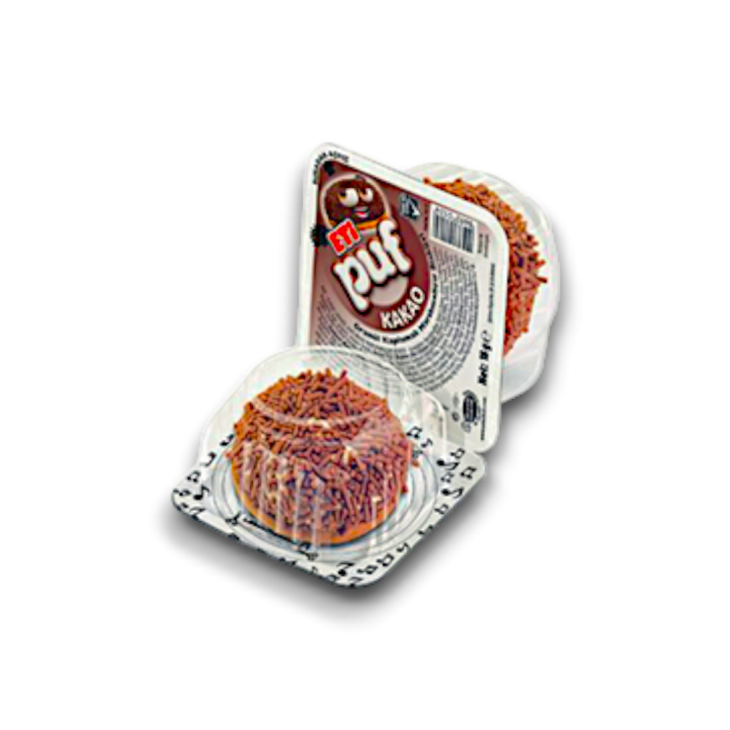 Eti Puff Marshmallow Biscuit With Cocoa 18gr