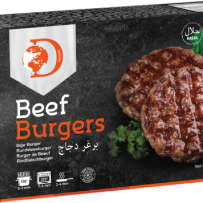 Beef Burger 1080 g (18x60gr)