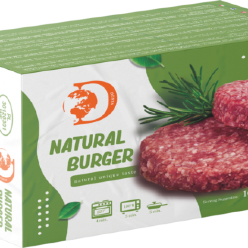 Natural Burger Premium (10x80gr) 800 gr