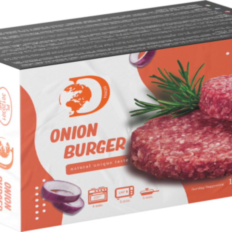 Onion Burger Premium (10x80gr) 800 gr