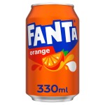 Coca-Cola & Fanta Mixed Soft Drink Pack – 24x330ml Cans | Multiple Flavor Options