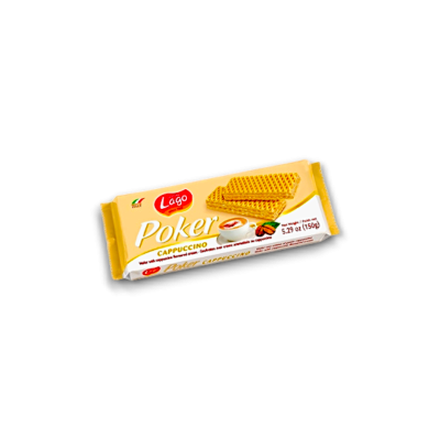 Lago Poker Wafer Lemon 175grx16