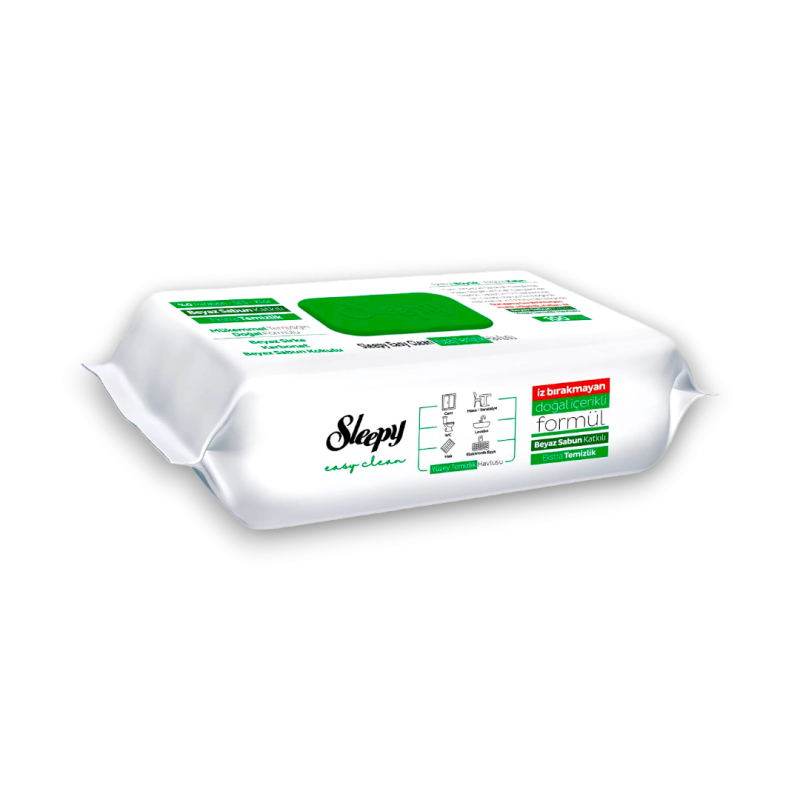 Sleepy Wipes Green 100sx6